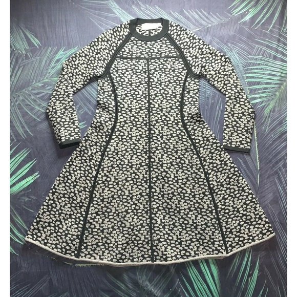 A.L.C. Dresses & Skirts - ALC Long Sleeve  Wool Blend A Line Knit Dress - M
